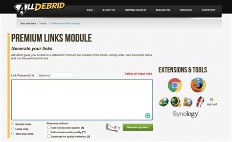 free premium link generator.